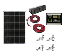Load image into Gallery viewer, 115W DELUXE SOLAR KIT

