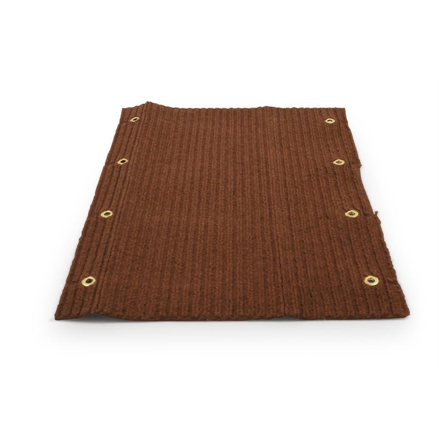 DBL RIB RUG 18 X 23 BRN