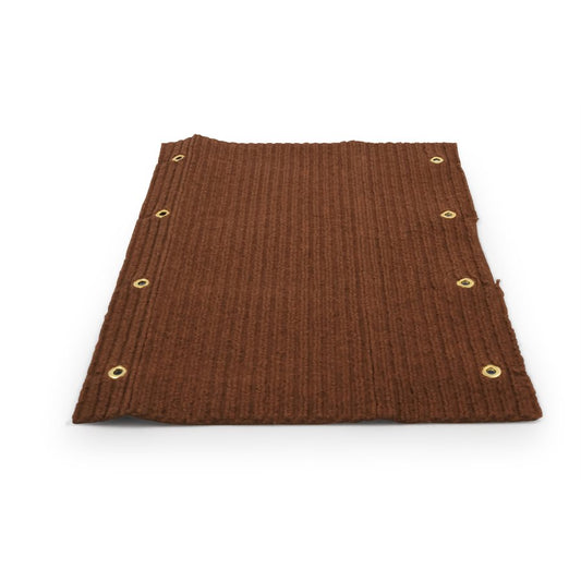 DBL RIB RUG 18 X 23 BRN