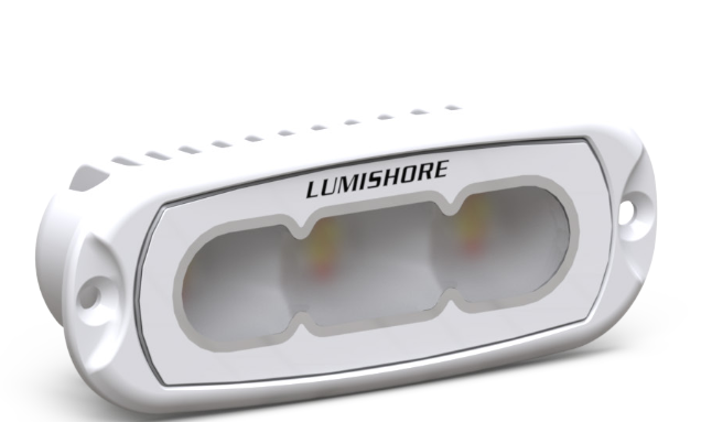LUX CRGBW FLUSH MOUNT FIT FLOOD LIG