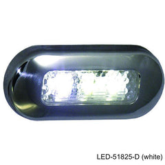 WHITE OBLONG COURTESY LED