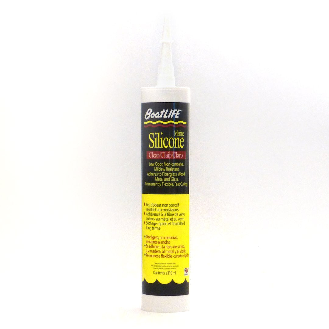 SILICONE 10.6 FL. OZ. CART. CLEAR