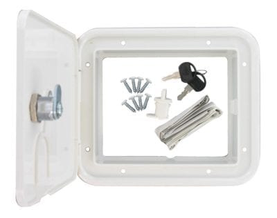 ELECTRICAL HATCH-WHITE