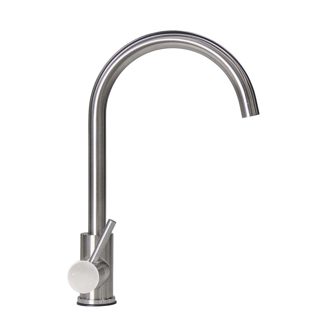 STAINLESS STEEL CURVED GOOSENECK FA