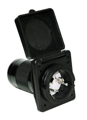 50A INLET  BLACK  CARDED