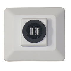BL 12V METAL OUTLET CAP