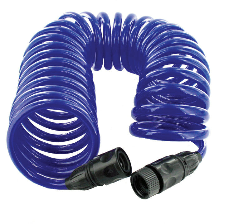 WTR HOSE EZ COIL 25' W/QC