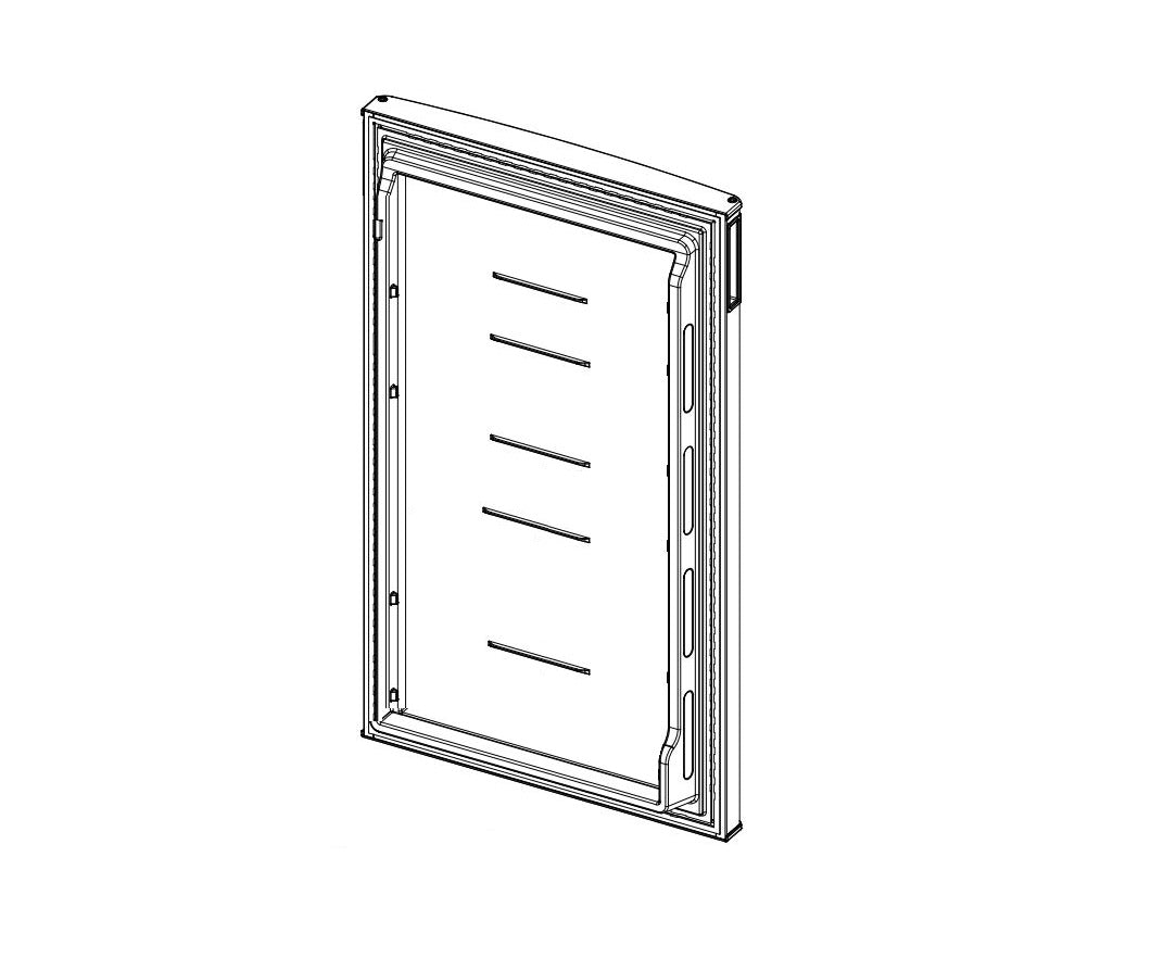 NR640467 DOOR ASSEMBLY WITH GASKET