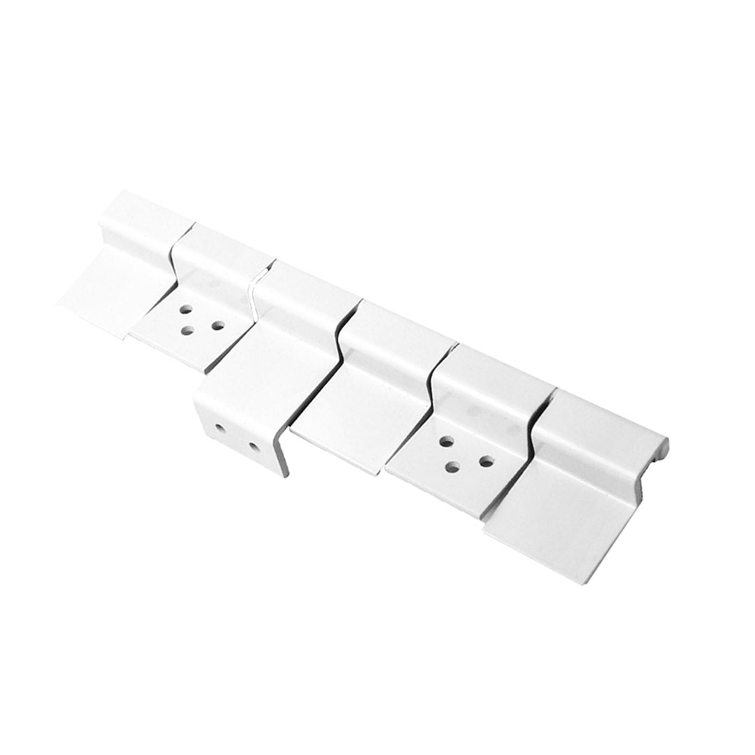 HINGE ASSEMBLY - 6 LEAF  WHITE