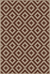 8X12 MAT BROWN/TAN