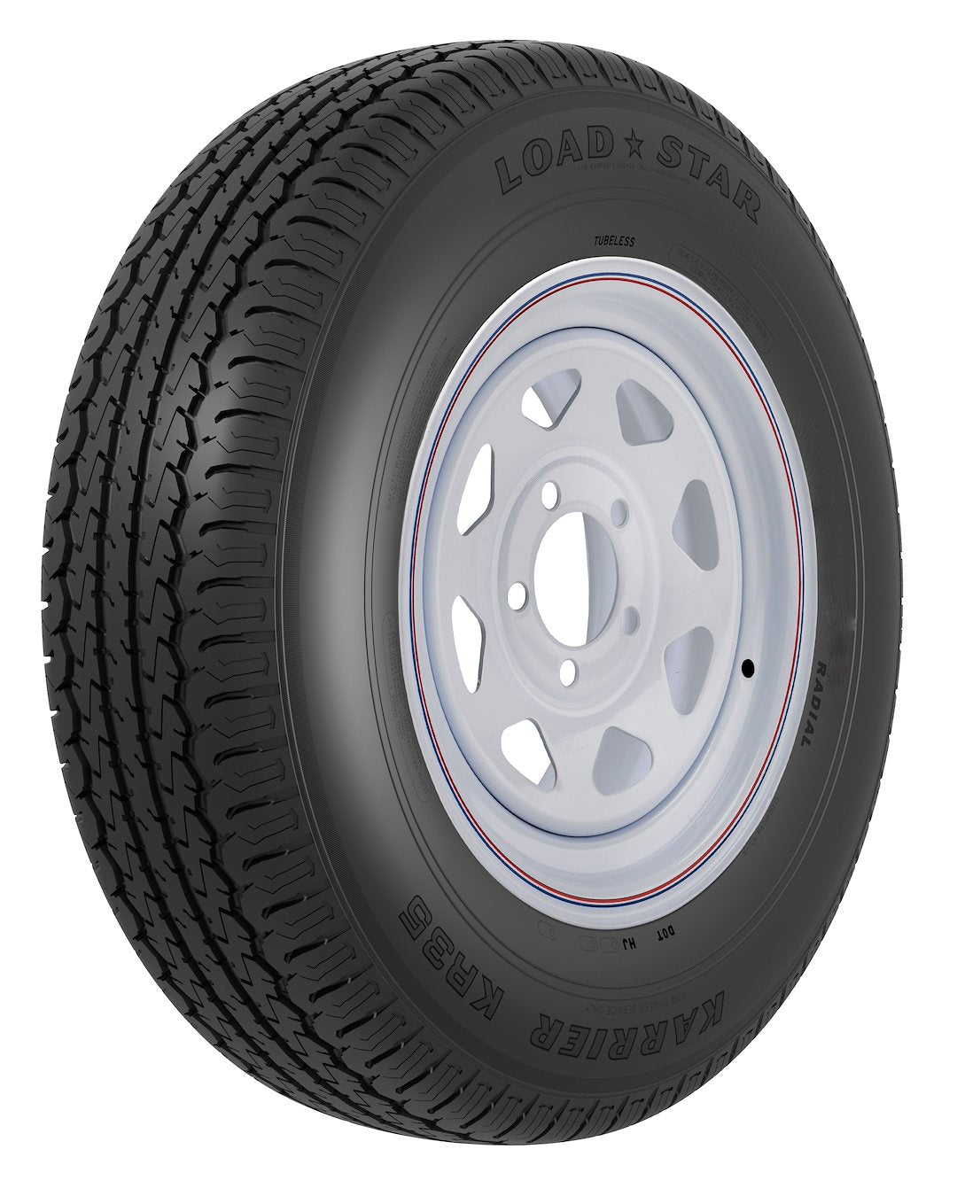 ST175/80R13 C/5H SPK WH W/STR