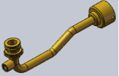 WATER PIPE ASSY 2GWH-19