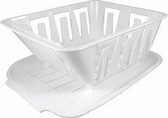 MINI DISH DRAINER SET-WHT