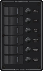 PANEL H2O 12VDC CLB 6POS BLK V