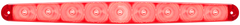 LED S/T/T LIGHT;9 DIODE; RED