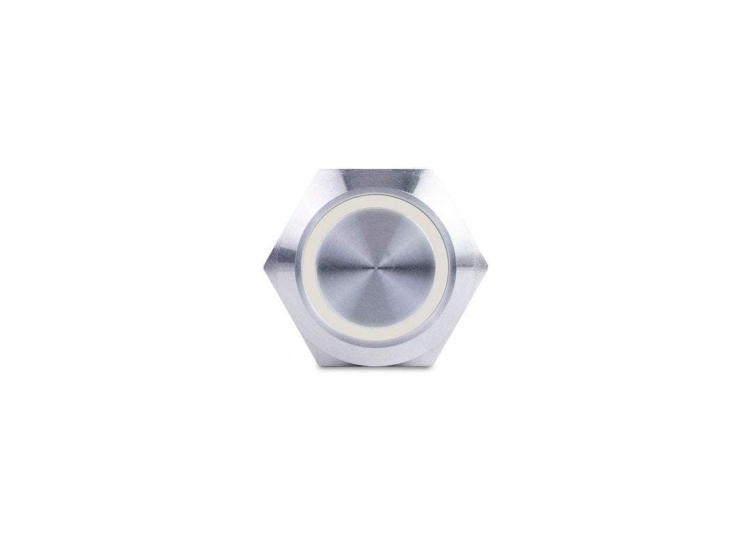 PUSH BUTTON SWITCH  WHITE HALO