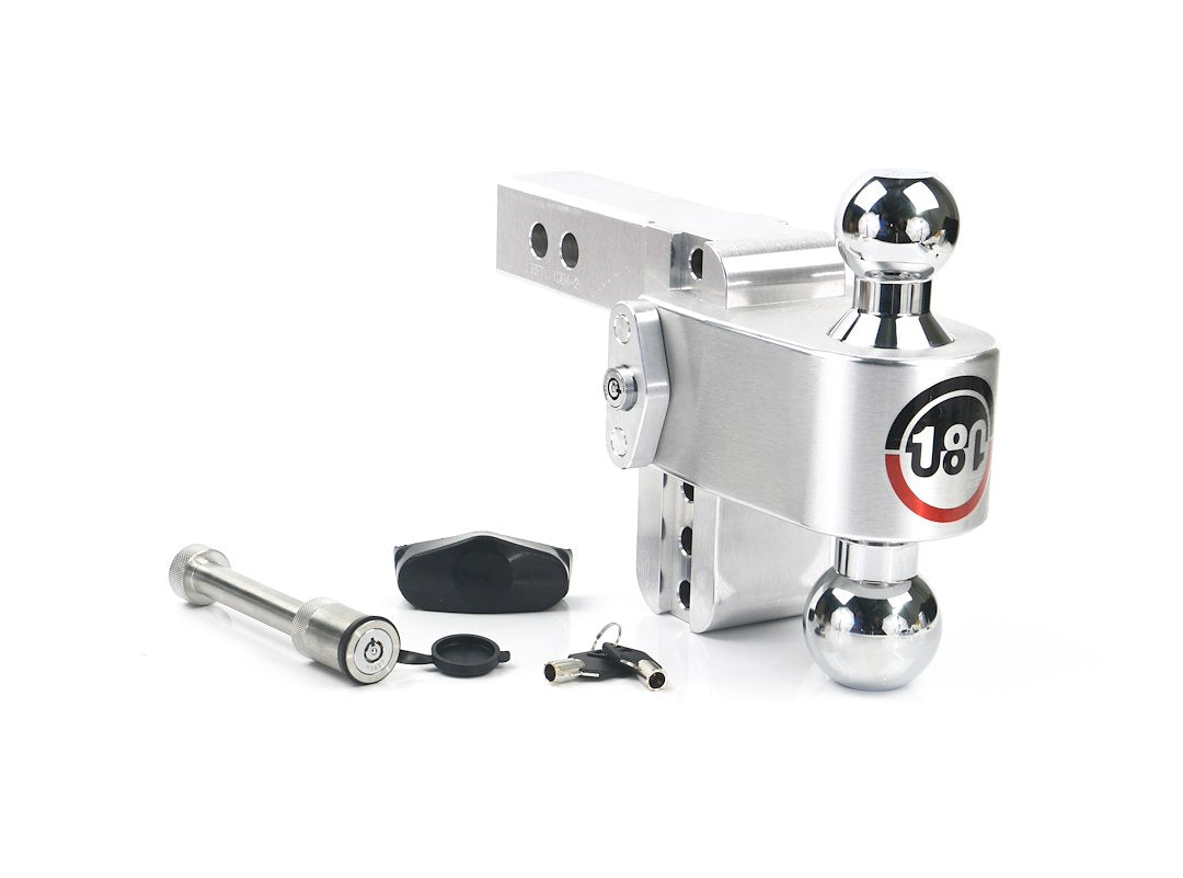 TURNOVER BALL 4' DROP HITCH W/ 2' S