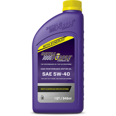 5W40 OIL QT BOTTLE
