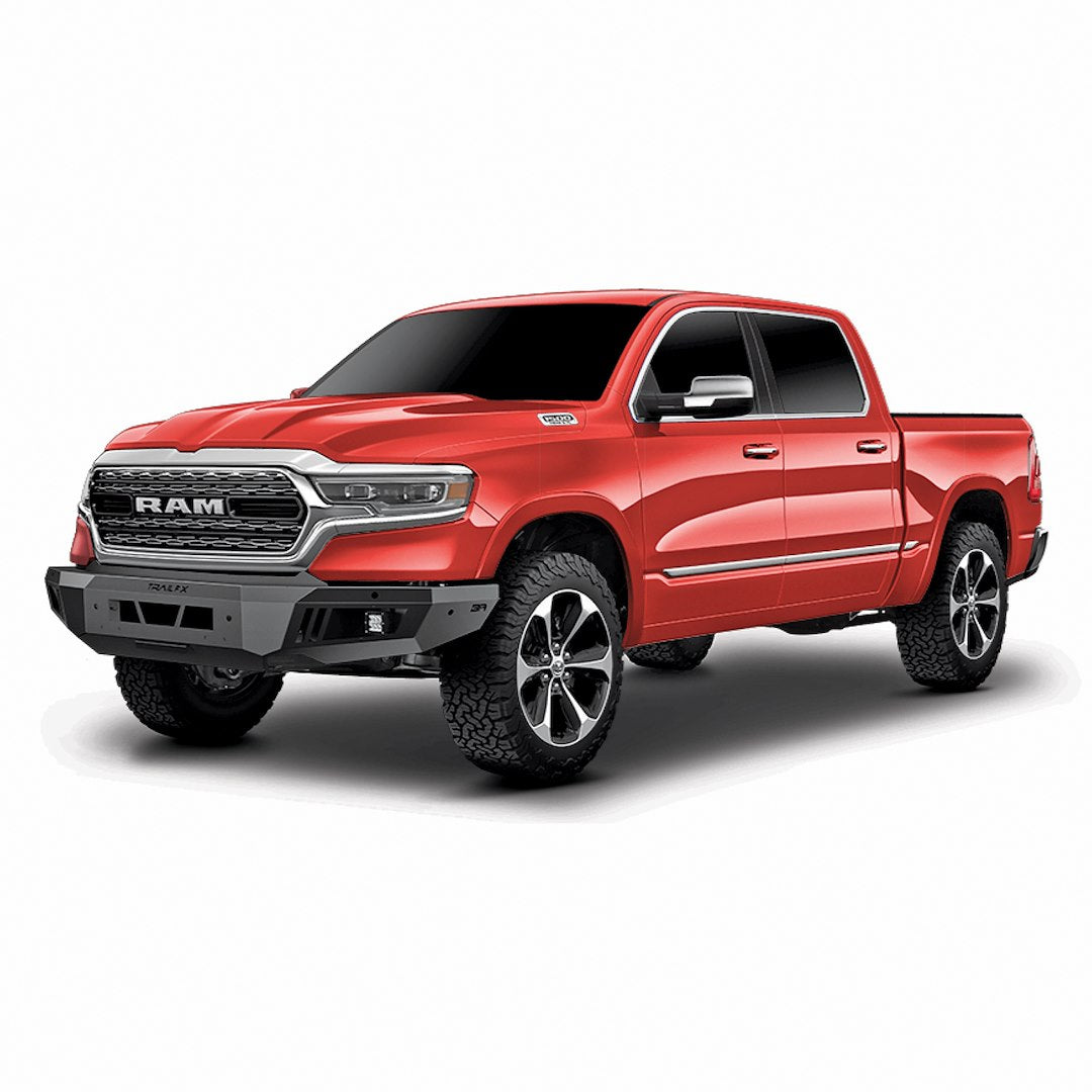 LD FRONT BUMPER RAM 1500 BLK 19