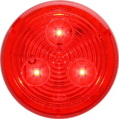RND 2 1/2' LED CL/MARK LITE RD