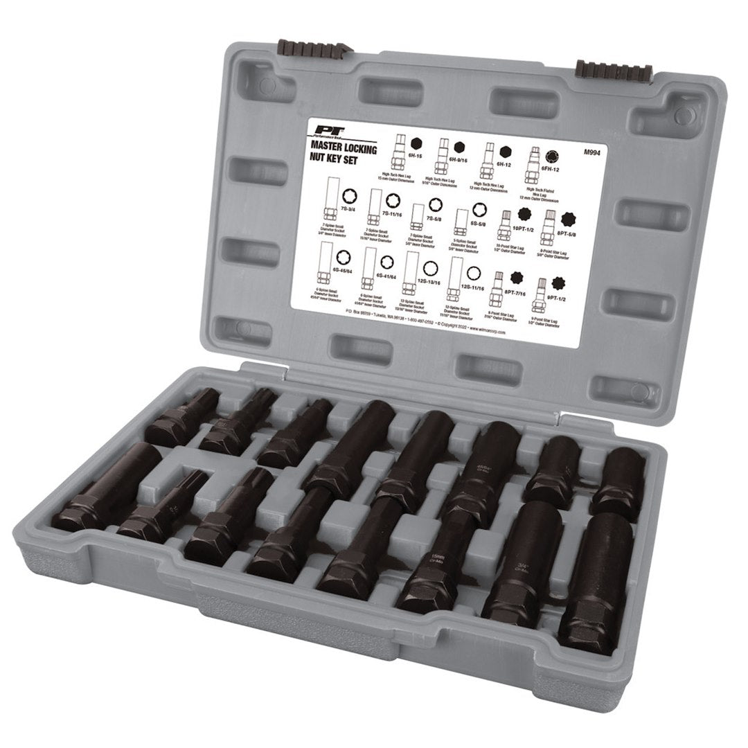 LOCKING LUG NUT MASTER KEY SET