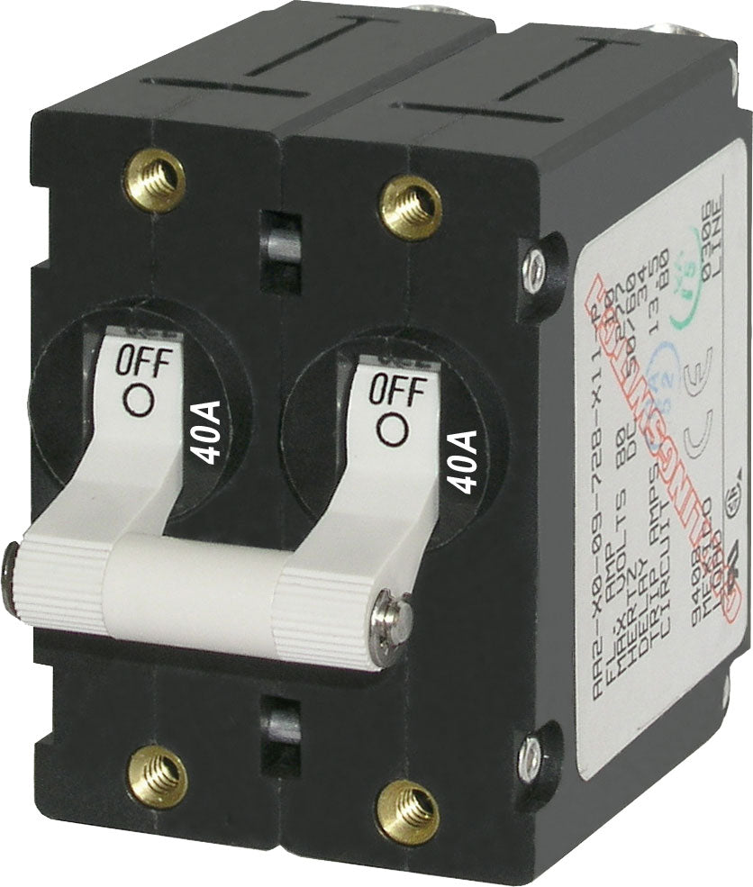 CIRCUIT BREAKER AA2TOGGLE 40A WHT