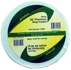 25' VINYL INSERT WHT