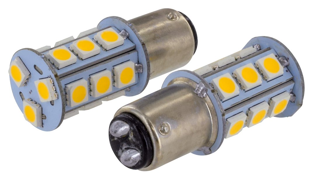 2 PACK 1076 LED BULB SOFT
