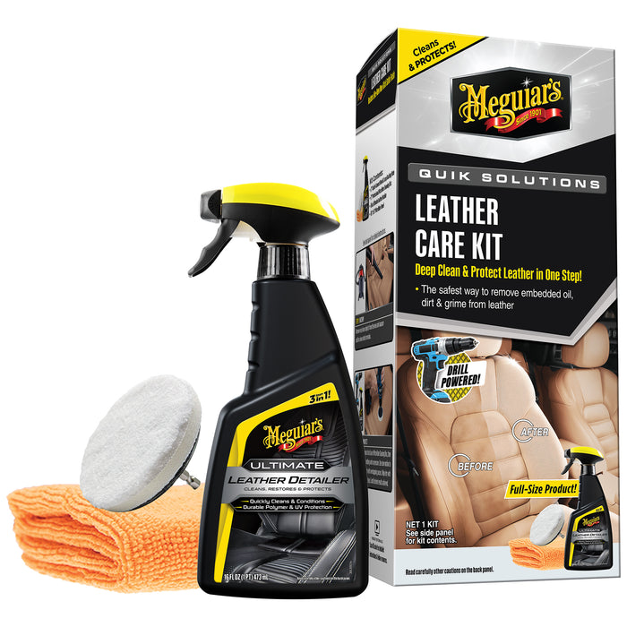 QUIK SOLUTIONS LEATHER CARE KIT