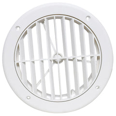 A/C VENT LOUVERED 5' WH