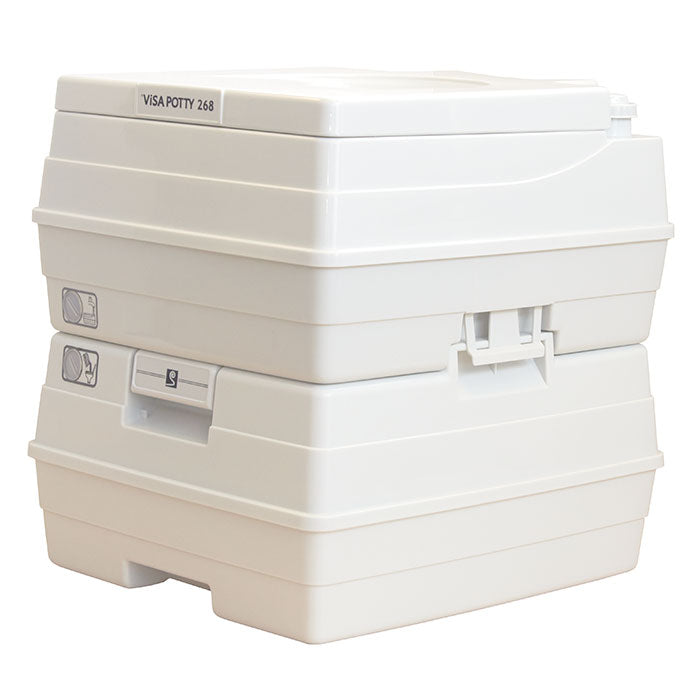 TOILET 24LITRE VISA GREY