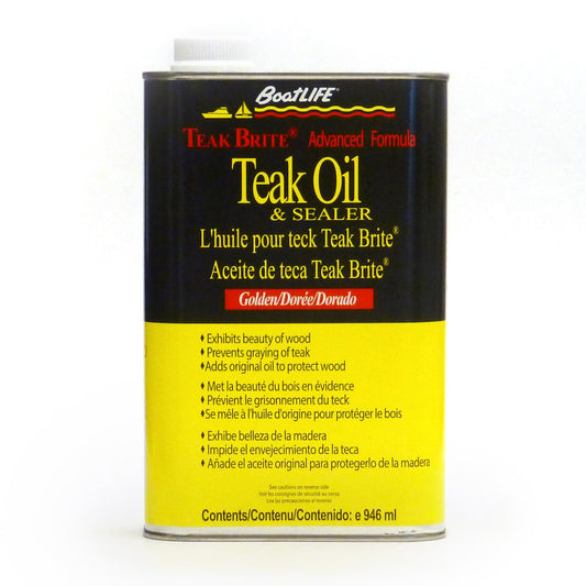 TEAK OIL 32 FL.OZ. GOLDEN