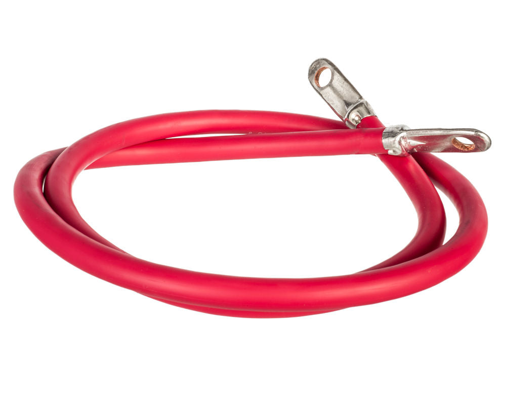 BATTERY CABLE 4' RED