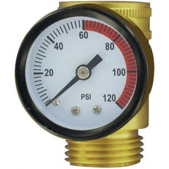 WTR PRESSURE GAUGE L.F.