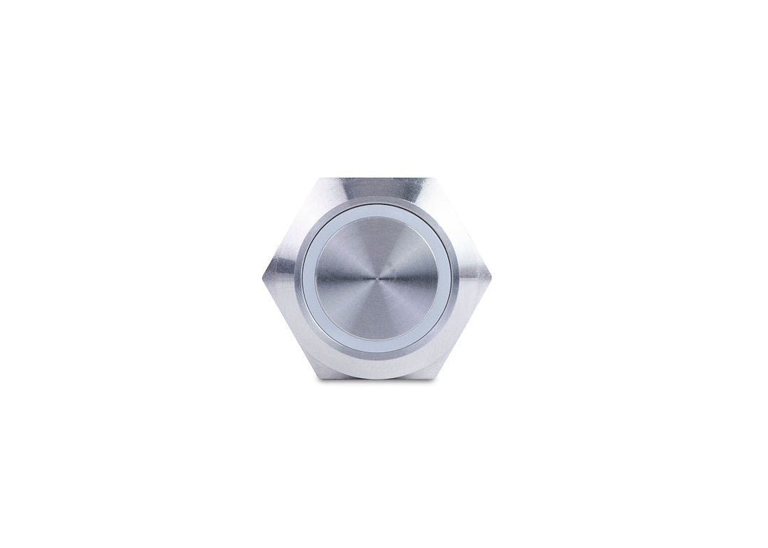 PUSH BUTTON SWITCH  BLUE HALO