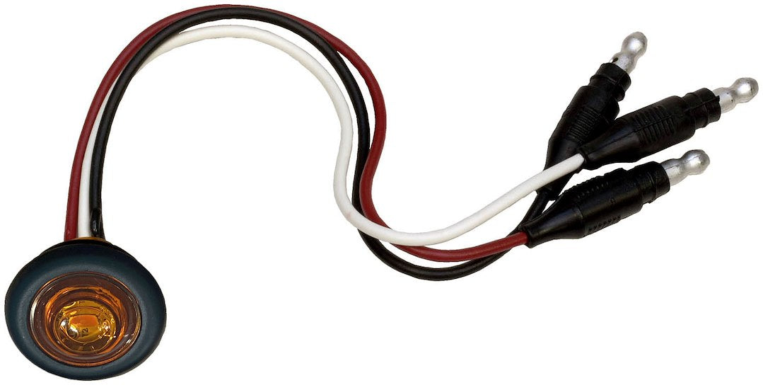 LED MKR/CLRANCE LHT 3/4' 3-WIRE AMB