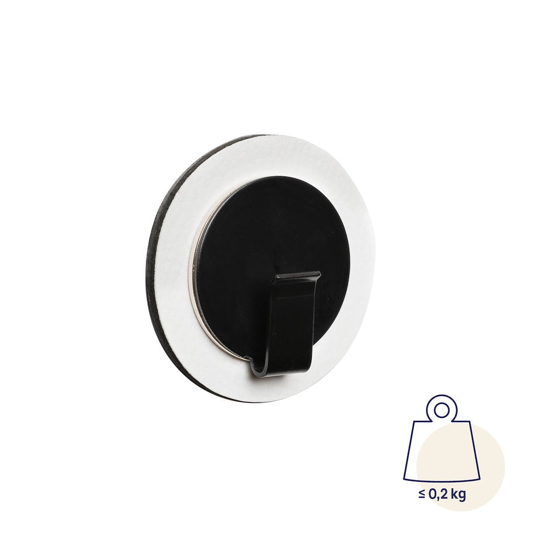 MAGNETIC HOOK CLEVER BLACK