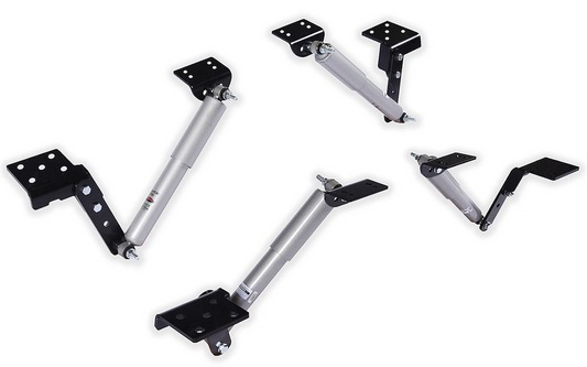 SHOCK SYSTEM FOR TWO 2 3/8 IN. AXLE