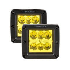 3X2 POD 6X3W SP AMBR PR BK LENS CVR