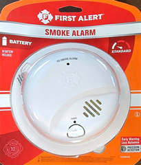 BATTERY POWERED SMOKE ALARM WITH RE
