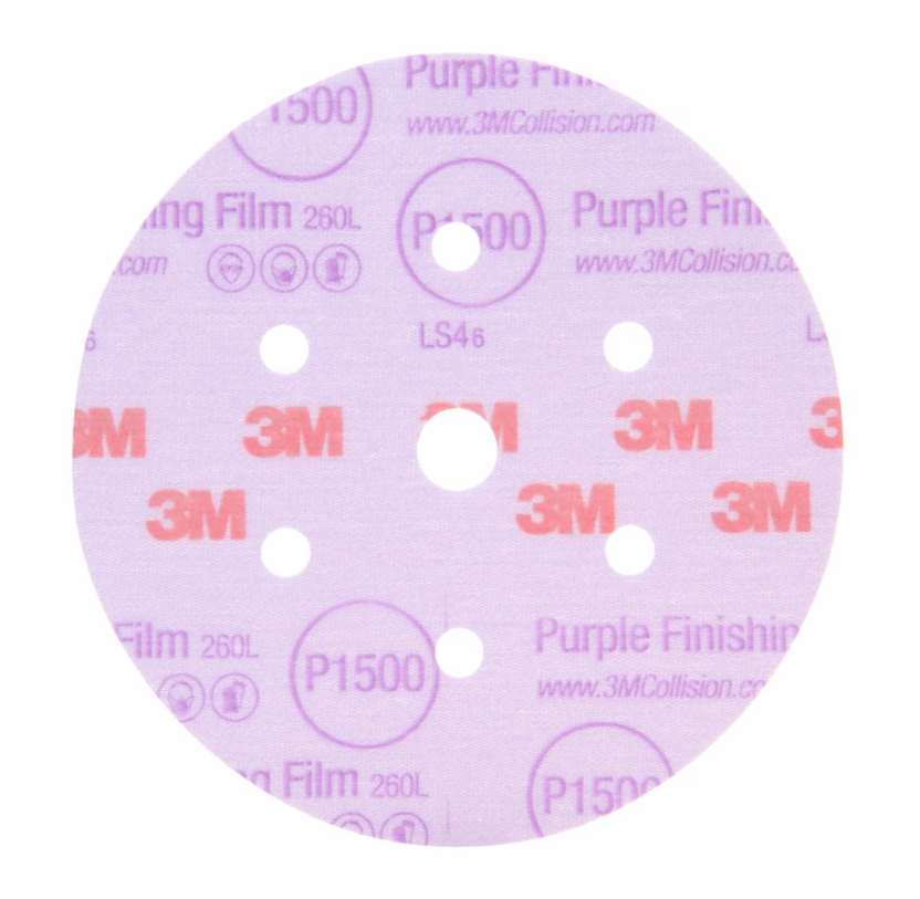 3M  HOOKIT  FINISHING FILM DISC DUS