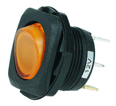 SWITCH ROCKER SPST INC AMB