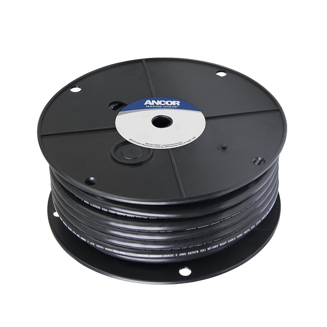 TINNED COPPER BATTERY CABLE  2 AWG