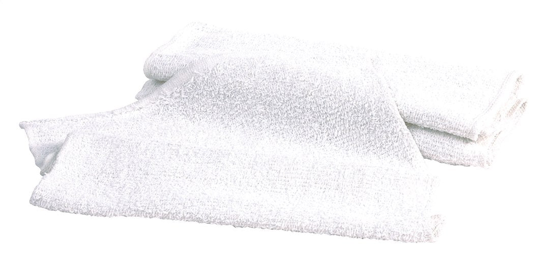 TERRY TOWELS  4PK POLYBAG