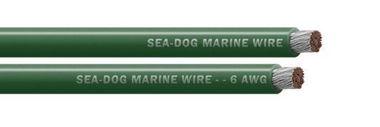 6 AWG GREEN 250FT BATTERY CABL E
