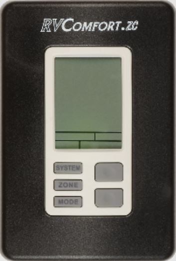 DIGITAL ZONED T-STAT BLACK