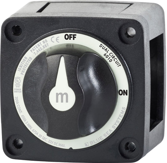 SWITCH BATTERY M DUALCIRC BLK