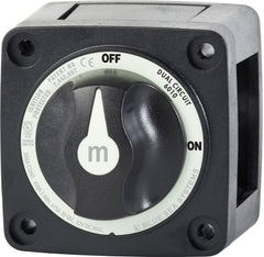 SWITCH BATTERY M DUALCIRC BLK