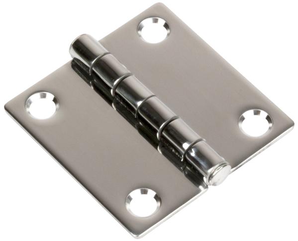 STAINLESS BUTT HINGE 2' X 2'