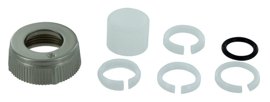 SPOUT NUT KIT  BN  2 HNDL